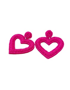 Caleidoscopio de color: pendientes bordados llamativos cosidos con amor: obras maestras de pendientes multicolores - Product Image 1