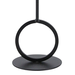 Support de bougie décoratif en métal pour la décoration de la maison, porte-bougie décoratif de qualité supérieure, aluminium coulé noir, fait main, personnalisé - Product Image 5