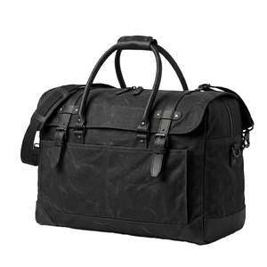 Canvas Luggage <b>Bag</b> Durable Travel Duffel Large Capacity Lightweight <b>Weekend</b> Carry <b>Bag</b> for <b>Men</b> Women - Product Image 6