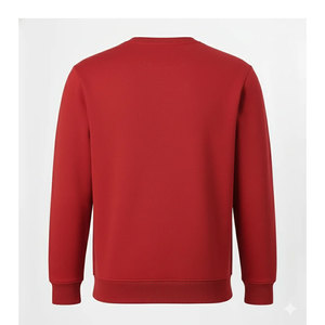 Sweat-shirt Homme Grande Taille à Manches Longues Col Rond Pull Décontracté Basique avec Texture Patchwork - Product Image 3