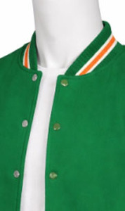 Men varsity <b>jacket</b> long sleeve breathable fabric regular fitdesign stands collar button custom logo printing men varsity <b>jacket</b> - Product Image 5