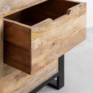 Aparador Vandana Grand Cresta de 90x45 cm en madera de mango Kiefer - Product Image 5