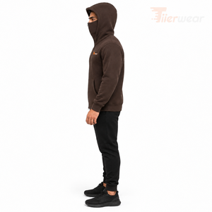 Sweat à capuche zippé intégral pour homme en molleton de coton, coupe classique, couleur unie, style décontracté, streetwear d'automne - Product Image 3