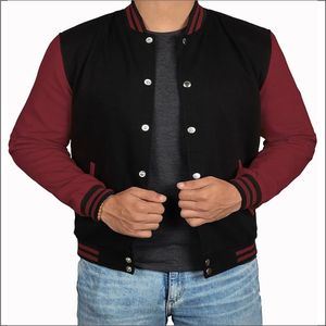 Professional Junior Varsity Baseball Team Outerwear <b>Jackets</b> New Design Wool Sport <b>Run</b> <b>Lightweight</b> Winter Wear OEM Service Men's - Product Image 1