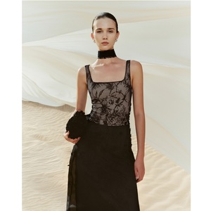Nueva Colección de Elegantes Vestidos para Mujer, Vestido Largo Transparente LUMINA, Vestidos Maxi sin Mangas con Corte en A, Elegantes para Mujer, Hechos en Vietnam - Product Image 3