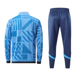 Traje deportivo profesional personalizado para hombre, conjunto completo de poliéster transpirable para correr, trotar y entrenar. - Product Image 6