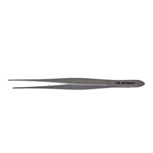 Manual 18cm Premium Quality Stainless Steel Forceps Serrated Straight <b>Clamp</b> Precision Surgical Instrument Accurate Tissue - Product Image 1