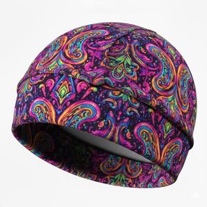 Casquettes de cyclisme et d'alpinisme avec logo imprimé, bonnets à motif tête de mort, bonnets doublés en satin, casquettes de cyclisme, bonnets ajustés - Product Image 3
