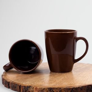Eco-Friendly Porcelain Modern Luxury <b>Coffee</b> <b>Mug</b> 300ml Single Piece for Hot Beverages Office Use & Gifts Brown - Product Image 3