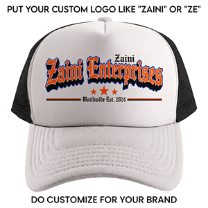 Gorra de Cinco Paneles de Alta Calidad, 320 GSM, Tela de Poliéster Espumado, Roja y Blanca, con Bordado Personalizado y Logotipo por Transferencia Térmica - Product Image 5