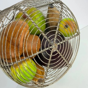 Durable Silver Metal Fruit And Vegetable <b>Basket</b> For Kitchen Countertop Storage Dining <b>Table</b> And Home Decor From India - Product Image 6