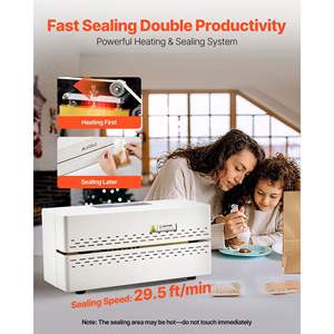 Scelleuse à bande continue automatique, largeur de scellement 0,32-0,47, contrôle numérique de la température, fonction d'arrêt automatique pour la scellage, machine à sceller - Product Image 2