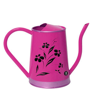 Jardinière en métal personnalisable de style moderne de 1,5 L de haute qualité de l'usine directe pour la ferme et le jardin (en rouge) - Product Image 4