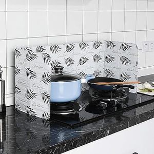 Protection anti-éclaboussures pour cuisinière à gaz en aluminium, déflecteur d'huile de cuisine, pare-graisse, outil de cuisson pour cuisines - Product Image 2