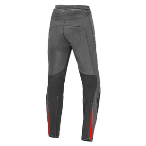 Men's Black Red Leather <b>Motorcycle</b> <b>Jacket</b> And Pants Set Full Sleeve Windproof All Seasons Racing Wear - Product Image 6