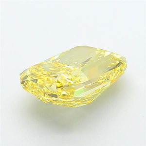 เพชรเหลืองสดใสทรงคุชชั่น รูปทรงเรเดียนท์  ได้รับการรับรองจาก IGI จาก MANYA JEWELS เครื่องประดับหรูหรา ประกายระยิบระยับ  แบบเม็ดเดี่ยว - Product Image 2