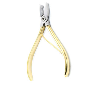Pince à plier les fils orthodontiques Dela Rosa plaquée or, instruments chirurgicaux et orthodontiques dentaires - Product Image 3