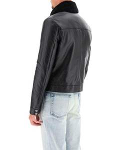 New Arrival 2026 <b>Men</b> <b>Leather</b> <b>Jacket</b> Genuine Cowhide <b>Leather</b> <b>Jacket</b> Manufacturer Supplier - Product Image 6