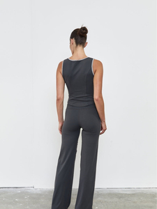 Women's Athletic Jogger Pants High Waist Drawstring Fleece Fitness Sweatpants - Product Image 4