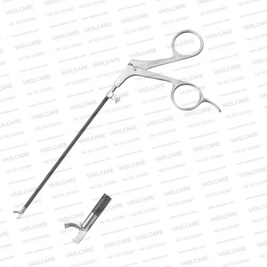 Tijeras Endoscópicas Rectas de 6 Pulgadas con Gancho para la Frente, Aisladas y Maleables, Instrumento de Cirugía Plástica de la Frente de Vaslcare - Product Image 4