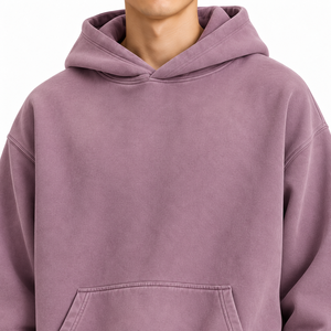Ensemble sweat-shirt et pantalon de survêtement pour homme, coupe ample, marron uni, 2 pièces, tenue décontractée streetwear - Product Image 6