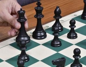 Jeu d'échecs en plastique série Wholesale Club, pièces légères de 3,8 pouces, au meilleur prix - Product Image 2