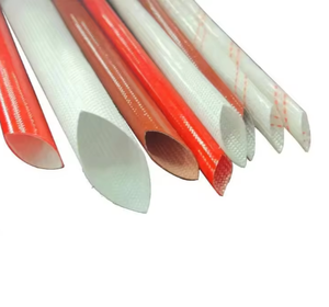 สายถักหุ้มซิลิโคนไฟเบอร์กลาสเคลือบซิลิโคนหลากสี ขนาด 1 มม.-30 มม. ทนแรงดัน 1.5KV 2.5KV - Product Image 4