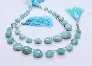 Cuentas de Larimar Natural en Forma de Corazón, Lisas, de 7-13 mm, Cuentas de Larimar en Forma de Corazón para la Fabricación de Joyería, Proveedor Mayorista - Product Image 6