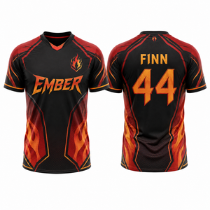 เสื้อแข่งขันอีสปอร์ตสำหรับเด็ก ยูนิเซ็กซ์ สินค้าสำหรับแฟนคลับ รับผลิตแบรนด์ส่วนตัว ขั้นต่ำในการสั่งซื้อ การผลิต การจัดหา การนำเข้า - Product Image 3