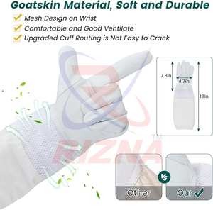 OEM Professional <b>Bee</b> <b>Suit</b> Protection 3 Layer Mesh Apiculture Beekeeper Clothing Beekeeping <b>Suit</b> for <b>Bee</b> Keeper Coverall <b>suit</b> - Product Image 2