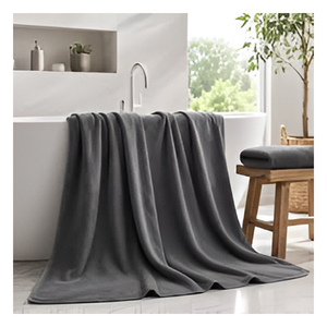 Large <b>Bath</b> <b>Sheet</b> Oversized Cotton <b>Bath</b> Towel Soft Absorbent Luxury Bathroom Towel - Product Image 1