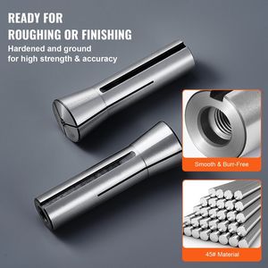 Set di Pinze di Precisione R8 da 13 Pezzi, Mandrino per Fresatura 45 #   Scatole di Stoccaggio Etichettate 1/8-7/8 0.0012\"/30 Mu m TIR 13 per Macchine Perforatrici - Product Image 4