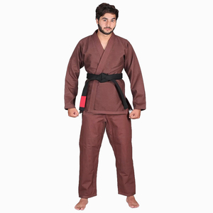 ชุดยูโด BJJ แบบปรับแต่งได้ ขายส่ง ผ้าคุณภาพสูง ระบายอากาศได้ดี ชุดยิวยิตสู ออกแบบเพื่อประสิทธิภาพสูง OEM AI-JJ-08 - Product Image 6