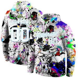Nouvelle Collection Automne Hiver – Sweat à Capuche Décontracté pour Homme en Tissu Polaire Tricoté 100% Polyester, Coupe Oversize, Motif Imprimé, Anti-Boulochage - Product Image 6