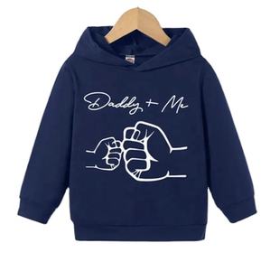 เสื้อแจ็คเก็ตมีฮู้ดสำหรับเด็กผ้าฟลีซแบบสวมหัวสำหรับฤดูหนาว - Product Image 3