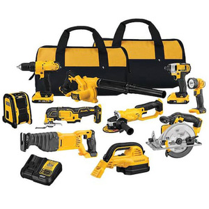 Taladro Inalámbrico 20V MAX, Kit Combinado de 10 Piezas, Listo para Enviar, Distribución al por Mayor - Product Image 1