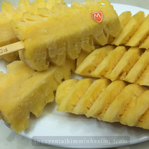 Piña Congelada Premium LQF en Barra, 100% Fruta Tropical Natural de Vietnam, Marca KME, Bolsa de PE a Granel, 24 Meses de Caducidad para el Mercado de la UE - Product Image 4