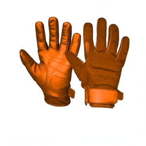 ถุงมือป้องกันการตัดแบบยุทธวิธีฤดูหนาวถุงมือหนังข้อนิ้วมือนุ่มสำหรับรถจักรยานยนต์ขี่จักรยานและเดินป่า-ผลิตภัณฑ์ความปลอดภัย - Product Image 4