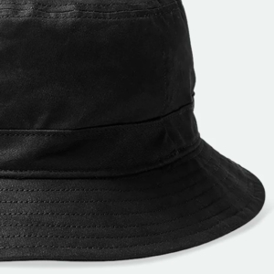 Unisex <b>Black</b> Children's <b>Bucket</b> Hat Solid 100% Polyester Canvas Casual Four Seasons 56-58CM - Product Image 4