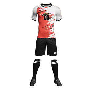 Camisetas de Fútbol de Secado Rápido de Alta Calidad para Hombre, Conjuntos Deportivos para Equipos Adultos, Nombre/Talla Personalizados, Transpirables, Force 2 Win, Manga Corta, Malla - Product Image 1