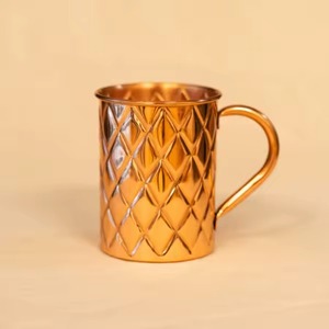 Taza de Cobre Puro de Calidad de Exportación con Beneficios Ayurvédicos para el Uso Diario en el Hogar, la Oficina y el Bienestar, Disponible a un Precio Accesible - Product Image 6