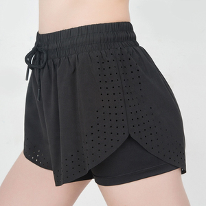 Shorts Deportivos para Mujer, Cintura Alta, Sin Costuras, Efecto Levanta Glúteos, Transpirables, Secado Rápido, Absorben el Sudor, Ligeros, Tallas Grandes, OEM - Product Image 2