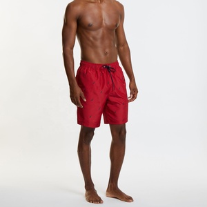 Shorts de bain hommes Shorts de plage hommes Shorts de bain troncs avec séchage rapide Sublimation imprimé 100% Polyester - Product Image 2