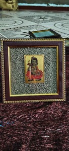 Cadre artisanal Shree Krishna – Symbole spirituel indien, décoration intérieure, artisanat, cadeau, vente en gros - Product Image 1