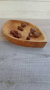 Tazón de Madera Estilo Coreano Personalizado, Minimalista, de Acacia, para Frutas y Ensaladas, con Asa Larga, Técnica de Tallado, Sostenible para el Hogar - Product Image 2