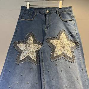 Jeans amples taille haute en denim respirant et amincissant pour femme, nouvelle collection automne 2026, vente en gros pour boutiques - Product Image 4