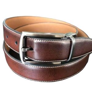 Cinturón de Cuero de Piel de Vaca de Lujo con Diseño Bordado, para Uso Casual y de Negocios, Longitud Personalizada, Hebilla de Acero Ecológica - Product Image 2