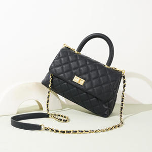 Luxury Leather Shoulder Tote Bag Women's Fashion Handbag Ladies Designer Messenger Purse Custom Supplier - Product Image 4