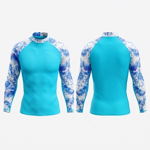 เสื้อว่ายน้ำจากโรงงานโดยตรง UPF 50+ ป้องกันแสงแดด แห้งเร็ว แขนยาว - Product Image 6