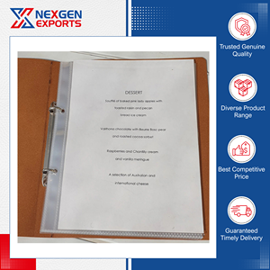 ปกเมนูหนัง PU คุณภาพเยี่ยม ทนทานสูง งานแฮนด์เมด สำหรับร้านอาหาร ราคาแข่งขัน จำหน่ายโดยผู้เชี่ยวชาญ - Product Image 3